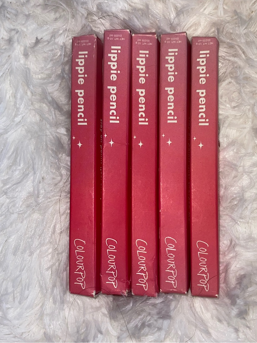 Colourpop Lippie Pencil Lip Liner Double Tap 5 Pack - 1.0g/0.035oz - Full Size
